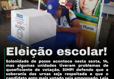 SIMPI defende que a soberania das urnas sejam respeitadas